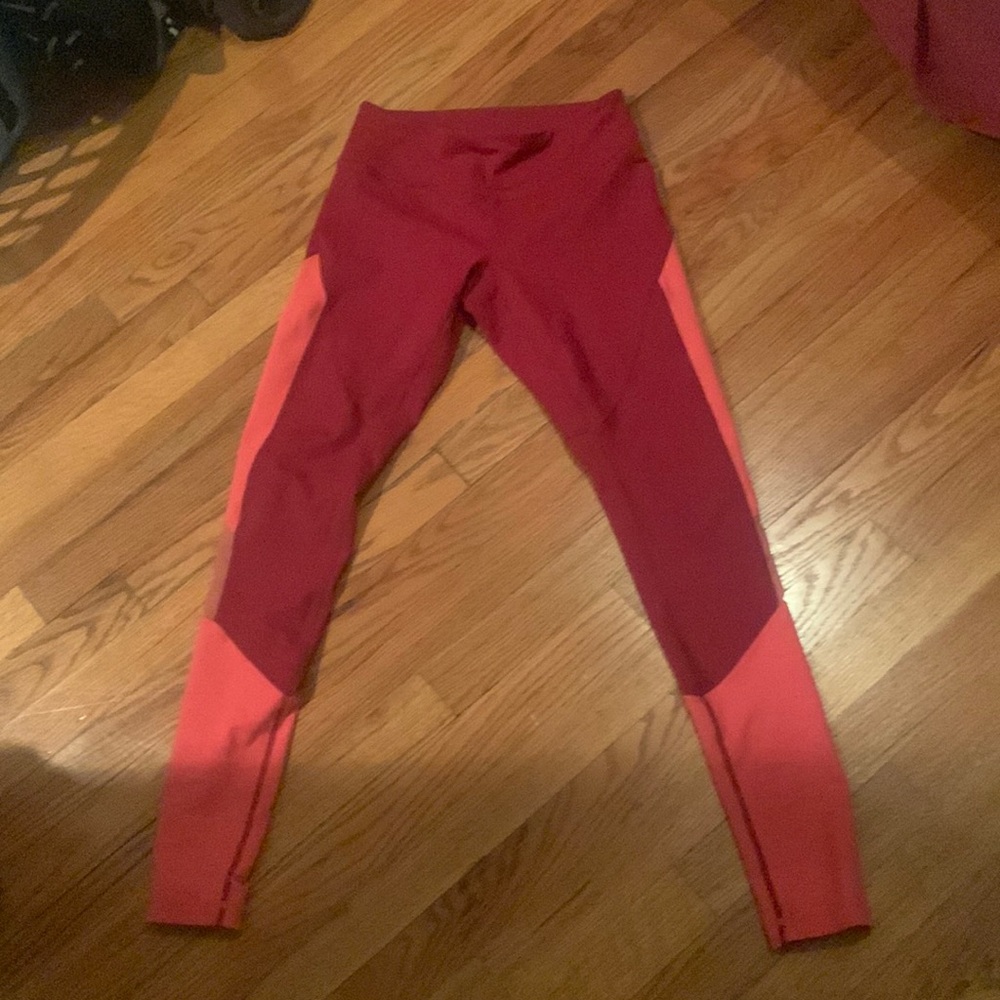 Zella tights with mesh leg panels